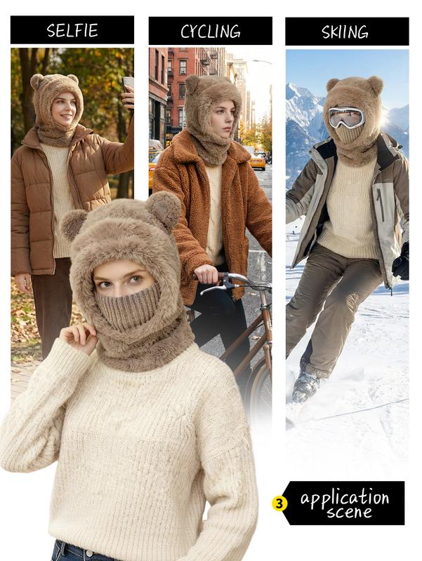 Plush Bear Hood