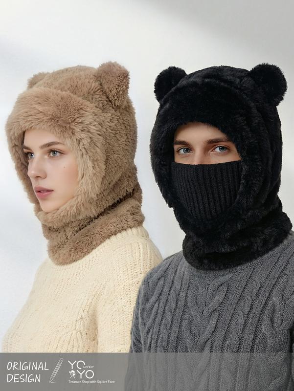 Plush Bear Hood