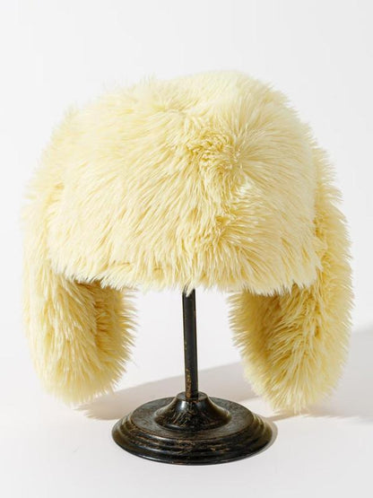 Fluffy Bunny Ear Hat