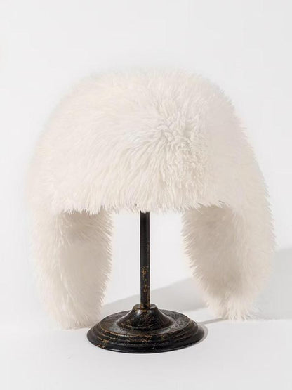 Fluffy Bunny Ear Hat