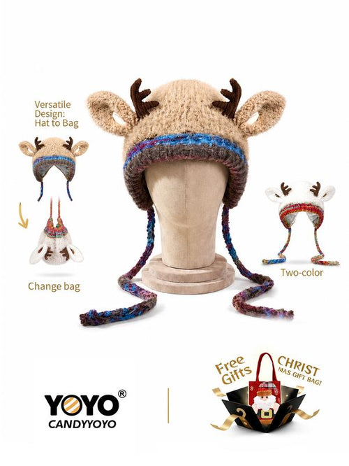 Christmas Reindeer Antler Hat