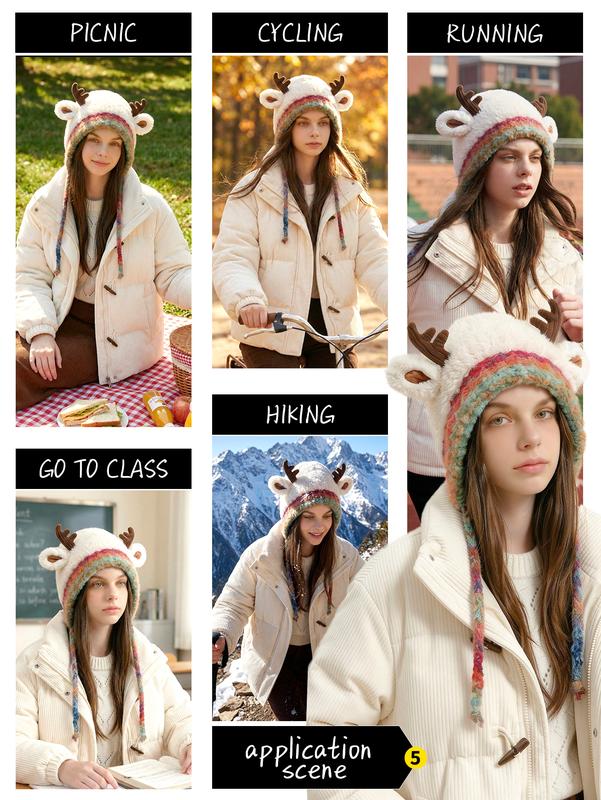 Christmas Reindeer Antler Hat