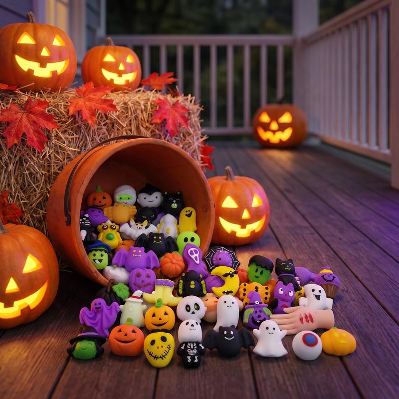Halloween Squishies Set