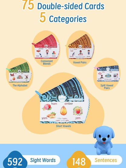 Talking Phonics Flash Cards