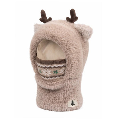 Reindeer Fuzzy Winter Hood